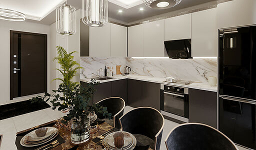 Garden Dublex в VELUXE REZİDENCE