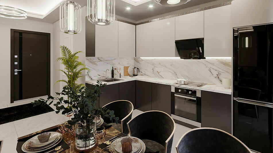 Garden Dublex в VELUXE REZİDENCE