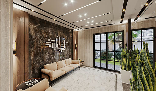 Garden Dublex в VELUXE REZİDENCE