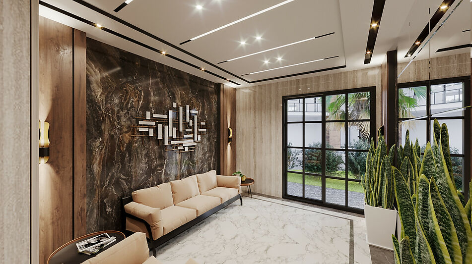 Garden Dublex в VELUXE REZİDENCE