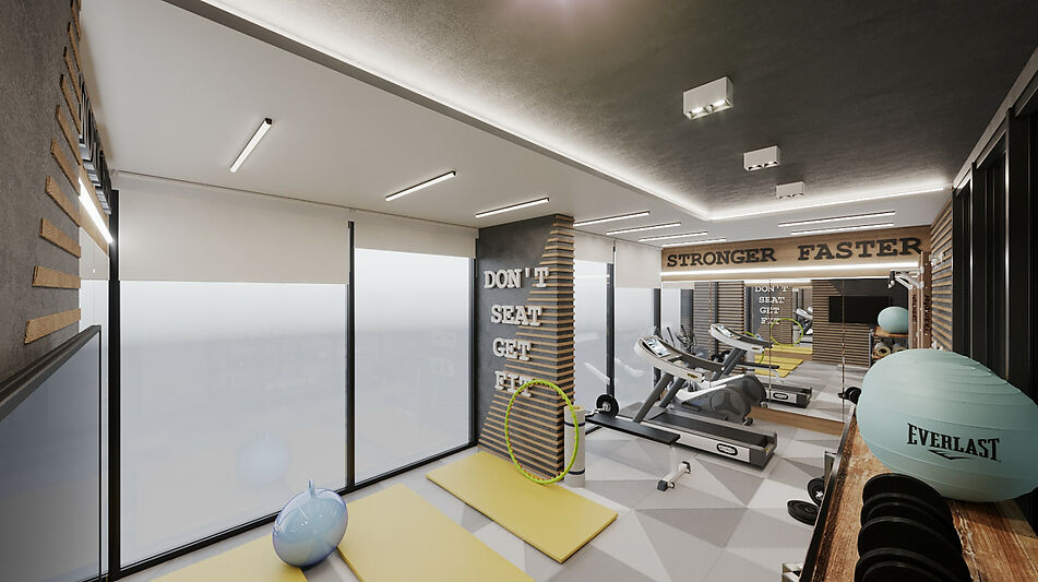 Garden Dublex в VELUXE REZİDENCE