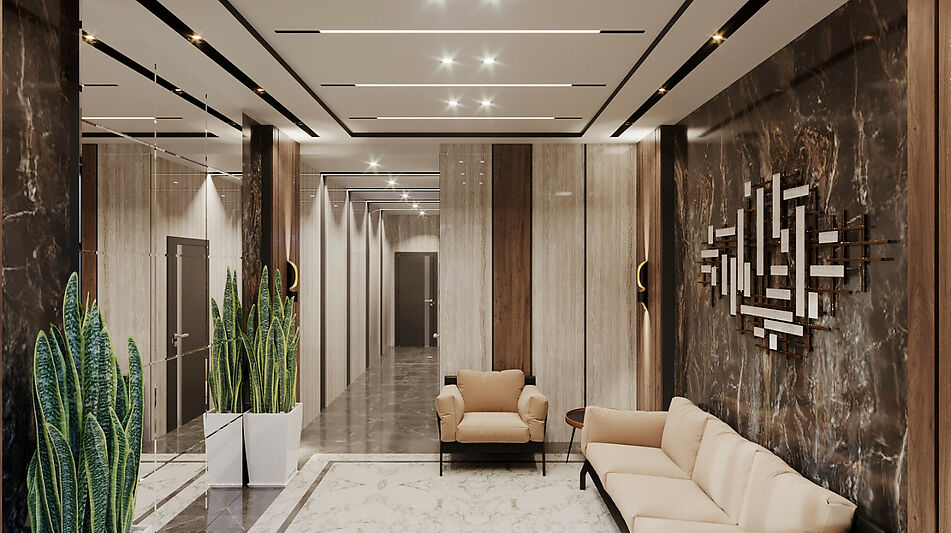 Garden Dublex в VELUXE REZİDENCE