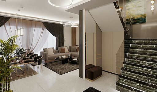 Garden Dublex в VELUXE REZİDENCE