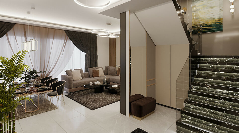 Garden Dublex в VELUXE REZİDENCE