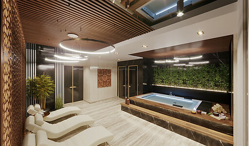 Garden Dublex в VELUXE REZİDENCE