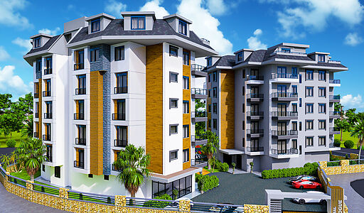 Garden Dublex в VELUXE REZİDENCE