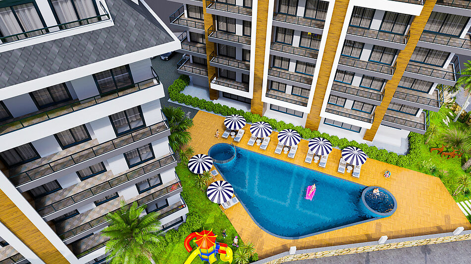 Garden Dublex в VELUXE REZİDENCE