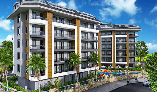 Garden Dublex в VELUXE REZİDENCE