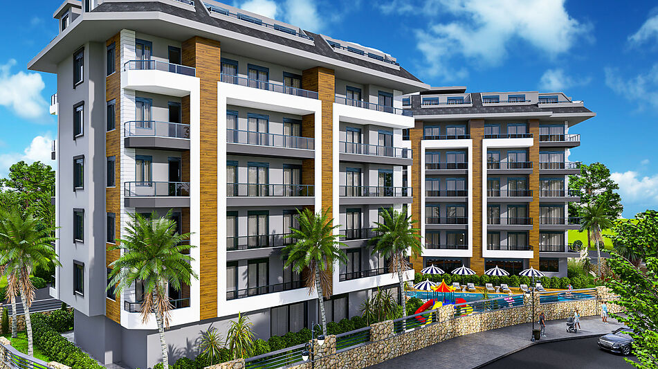 Garden Dublex в VELUXE REZİDENCE