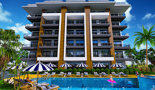 Garden Dublex в VELUXE REZİDENCE