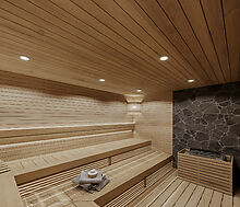 Двухкомнатная в VELUXE RESİDENCE