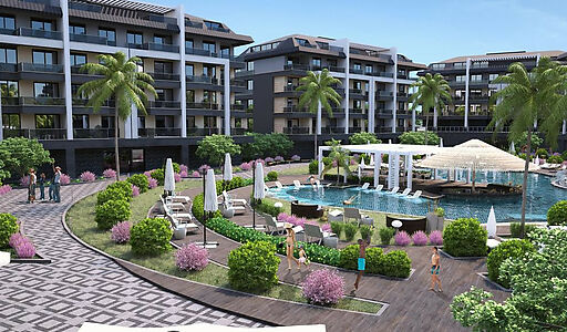 Великолепная 2+1 с мебелью в Оба!