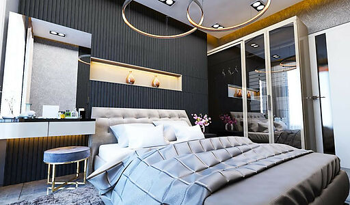 Великолепная 2+1 с мебелью в Оба!