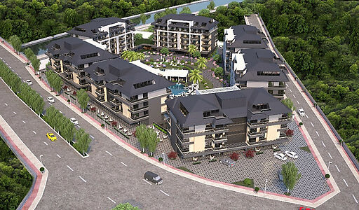 Великолепная 2+1 с мебелью в Оба!