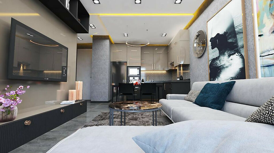 Великолепная 2+1 с мебелью в Оба!