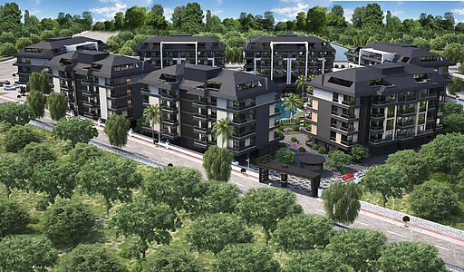 Великолепная 2+1 с мебелью в Оба!