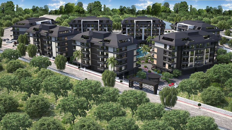 Великолепная 2+1 с мебелью в Оба!