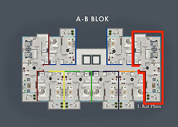 Великолепная 2+1 с мебелью в Оба!
