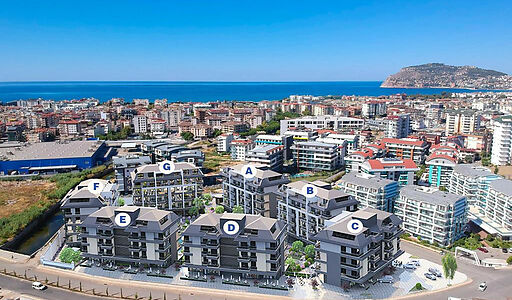 Великолепная 2+1 с мебелью в Оба!