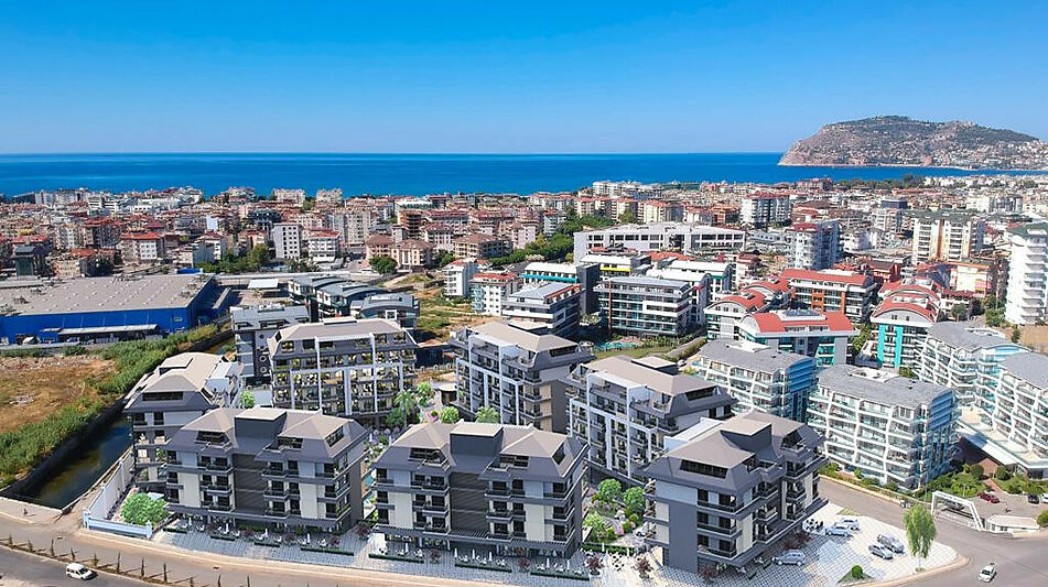 Великолепная 2+1 с мебелью в Оба!