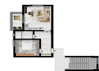 Квартира рядом с морем. Тосмур