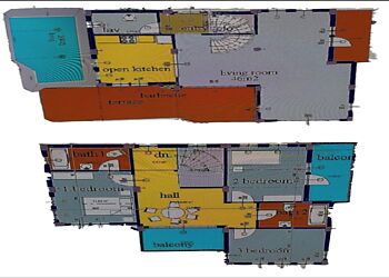 Вилла с видом на море в Gold City