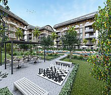 Просторная квартира 3+1 в Оба!