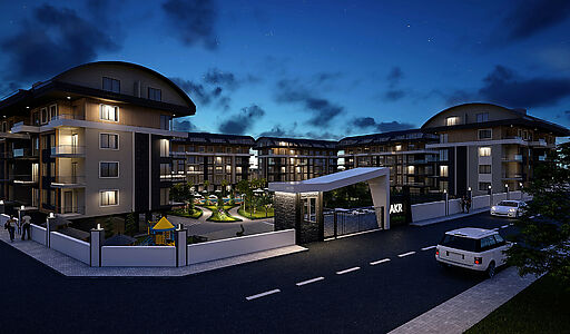 Просторная квартира 3+1 в Оба!