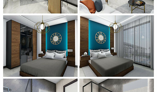 Просторная квартира 3+1 в Оба!