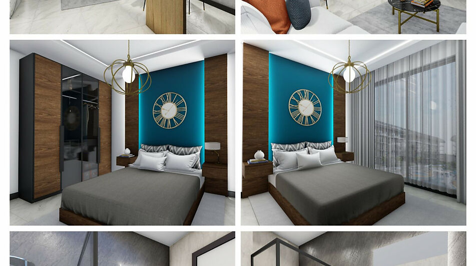 Просторная квартира 3+1 в Оба!