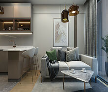 Номер в отеле 5* рядом с морем!