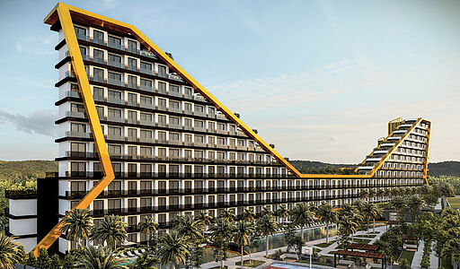 3-х комнатная квартира с террасой