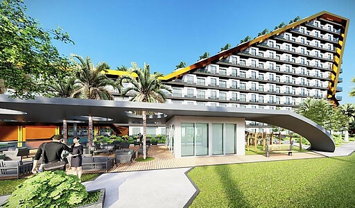 3-х комнатная квартира с террасой