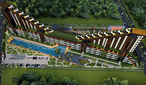 3-х комнатная квартира с террасой