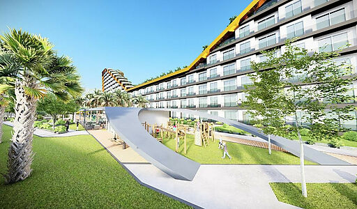 3-х комнатная квартира с террасой