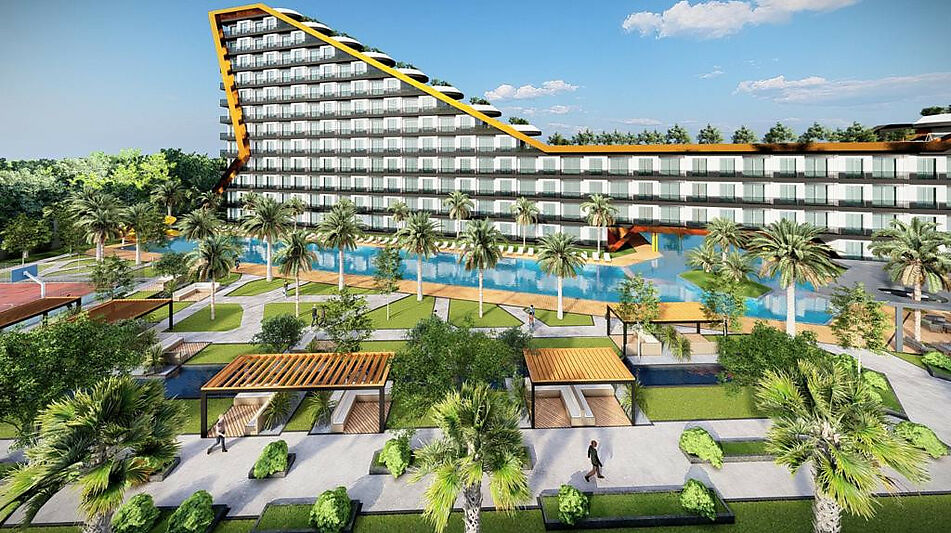 3-х комнатная квартира с террасой