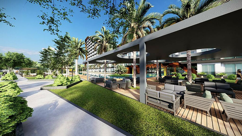 3-х комнатная квартира с террасой