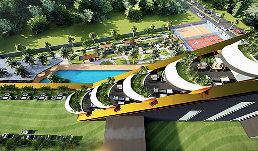 3-х комнатная квартира с террасой