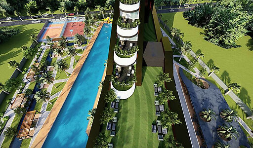 3-х комнатная квартира с террасой