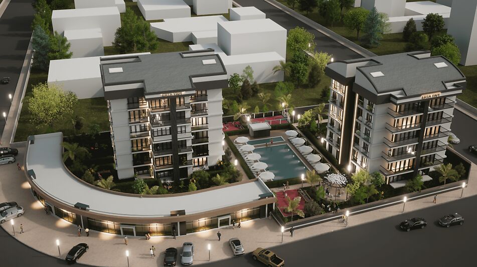 Недорогая 2+1 в Ruzgar Luxury 2