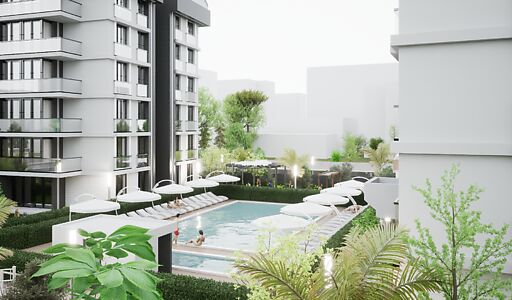 Недорогая 2+1 в Ruzgar Luxury 2