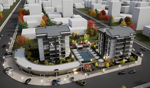 Недорогая 2+1 в Ruzgar Luxury 2