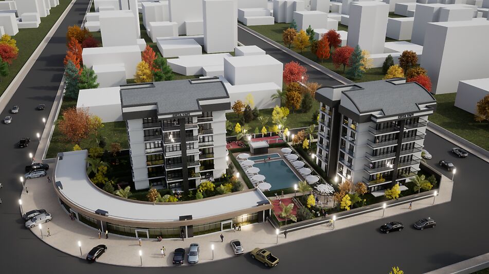 Недорогая 2+1 в Ruzgar Luxury 2