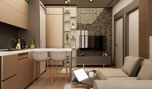 Недорогая 2+1 в Ruzgar Luxury 2