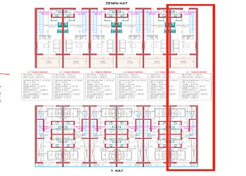 Торцевой Таунхаус 3+1. Каргыджак.
