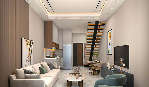 Торцевой Таунхаус 3+1. Каргыджак.