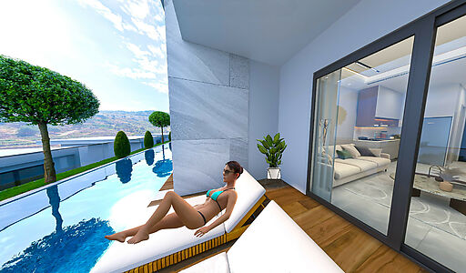 Торцевой Таунхаус 3+1. Каргыджак.