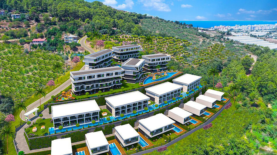 Торцевой Таунхаус 3+1. Каргыджак.