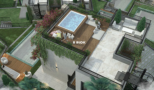 Гарденфлет со своим бассейном!