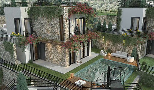 Гарденфлет со своим бассейном!